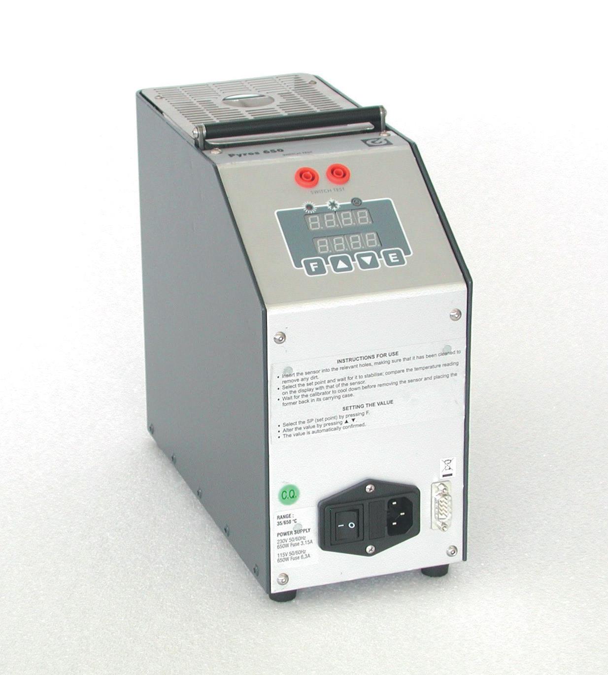 Forno calibratore di temperatura